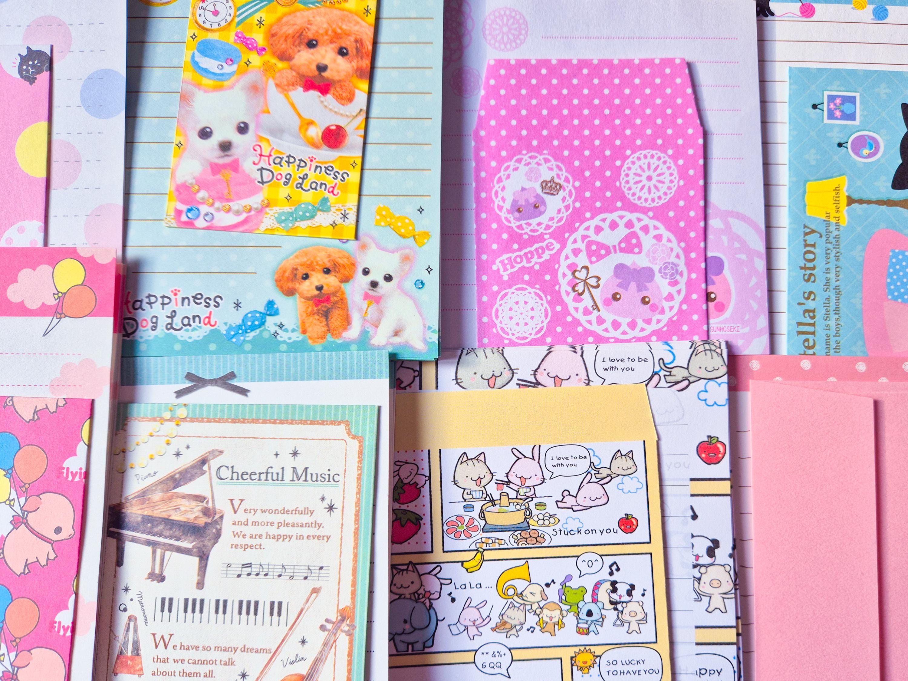 平成レトロミニレターセット｜かわいい文房具、ペンパルレター、便箋