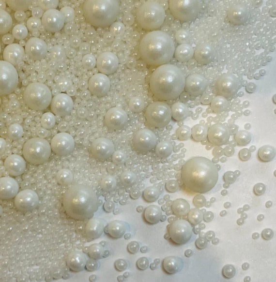 A String of Pearls Pearl Sprinkle Mix Pearl Sprinkles Etsy