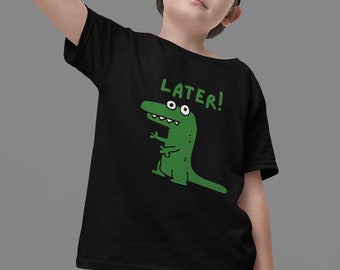 Alligator Kids Tshirt - See Ya Later Alligator Kids Shirt - Funny Kids Shirt - Summer Kids Shirt - Kids Heavy Cotton™ Tee