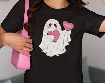 Be My Boo TShirt, Ghost Sweater, Valentines Day Hoodie, XOXO Tshirt, Women Valentines Day Shirt, Heart Shirt