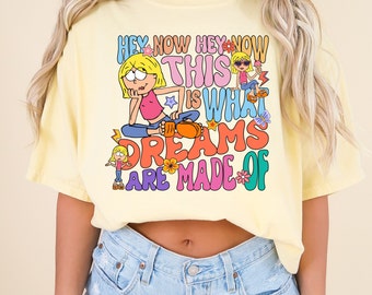 This Is What Dreams Lizzie Y2K 90s Tshirt