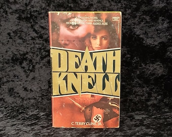 Death Knell by C. Terry Cline, Jr. - 1977 Vintage supernatural horror paperback book