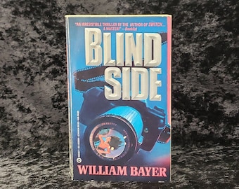 Blind Side by William Bayer - 1990 vintage mystery / thriller paperback