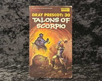Dray Prescot #30: Talons of Scorpio by Alan Burt Akers - 1983 vintage science fiction book - DAW sci-fi paperback