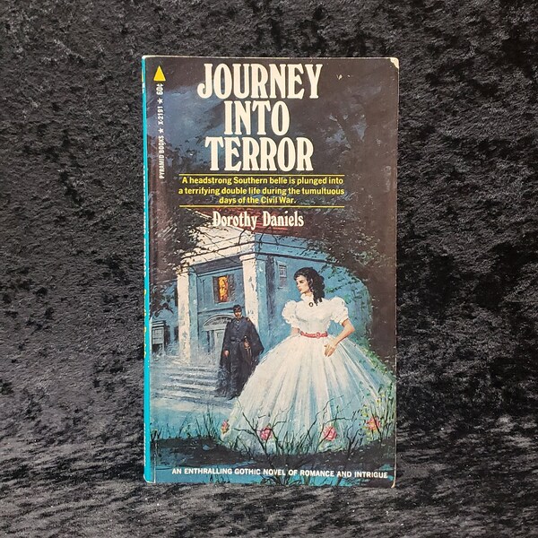 Journey into Terror by Dorothy Daniels - 1970 vintage Gothic romance paperback book