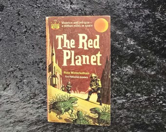 The Red Planet by Russ Winterbotham - 1962 Vintage sci-fi paperback book
