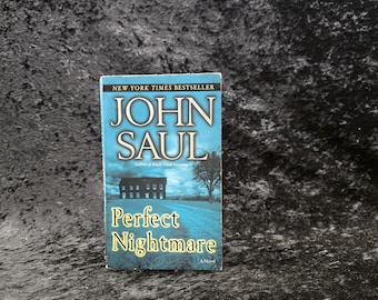 Perfect Nightmare by John Saul - Vintage horror paperback book