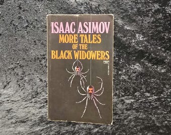 More Tales of the Black Widowers by Isaac Asimov - 1983 Vintage mystery sci-fi anthology paperback book