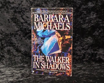 The Walker in Shadows by Barbara Michaels - 1992 Vintage Romantic Suspense paperback book