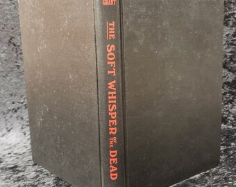 The Soft Whisper of the Dead by Charles L. Grant - 1982 Vintage First Edition horror hardback book - does not have dust jacket