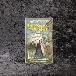 The Sign of the Ram by Margaret Ferguson - 1970 Vintage Gothic romance paperback book - rare hard to find copy
