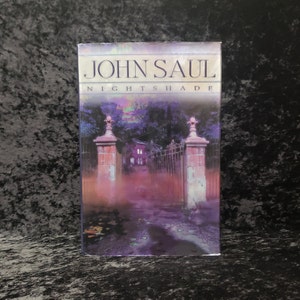 Nightshade by John Saul - 2000 vintage horror First Edition hardback with dust jacket