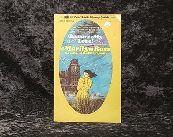 Beware My Love! by Marilyn Ross - 1969 Vintage Gothic romance paperback book
