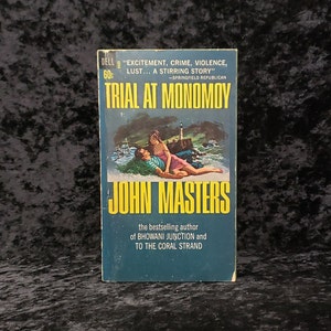 Trial at Monomoy by John Masters - 1966 Vintage historical drama paperback book