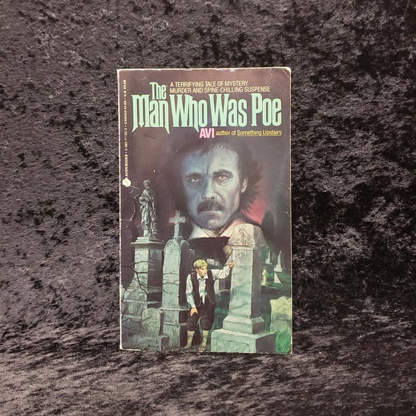 The Man Who Was Poe by Avi - 1991 Vintage young adult horror paperback book