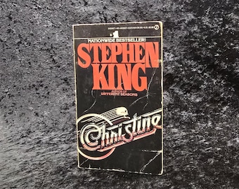 Christine by Stephen King - 1983 Vintage horror paperback book