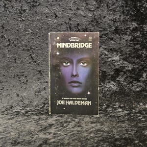 Mindbridge by Joe Haldeman - 1978 Vintage science fiction paperback book