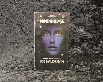 Mindbridge by Joe Haldeman - 1978 Vintage science fiction paperback book
