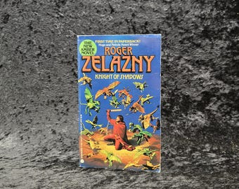 Knight of Shadows by Roger Zelazny - 1990 Vintage high fantasy paperback book