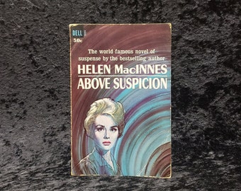 Above Suspicion by Helen MacInnes - 1962 Vintage mystery suspense paperback book