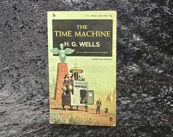 The Time Machine by H.G. Wells - 1964 Vintage science fiction paperback book