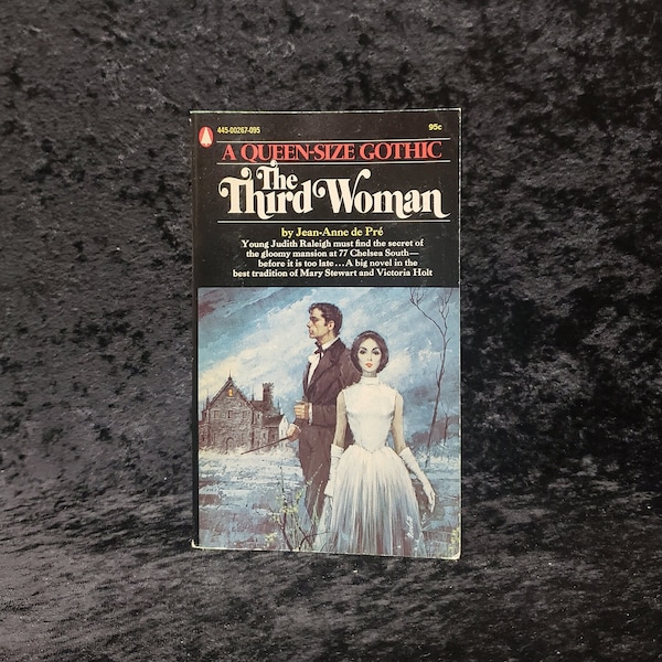 The Third Woman by Jean-Anne De Pre - 1971 Vintage Gothic romance paperback book - Queen-Size Gothic