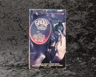 Ghoul by Michael Slade - 1989 Vintage horror paperback book