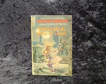 Thuvia Maid of Mars by Edgar Rice Burroughs - 1962 Vintage Science Fiction paperback book