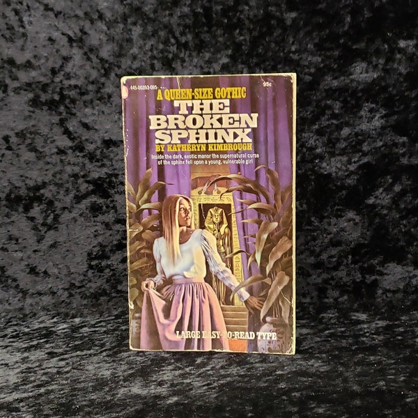 The Broken Sphinx by Katheryn Kimbrough - 1972 Vintage Gothic romance paperback book