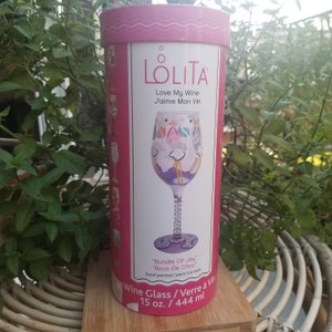 Lolita® Bachelorette Super Bling Handpainted Wine Glass, 22 oz. - Wine  Glasses & Wine Tumblers - Hallmark