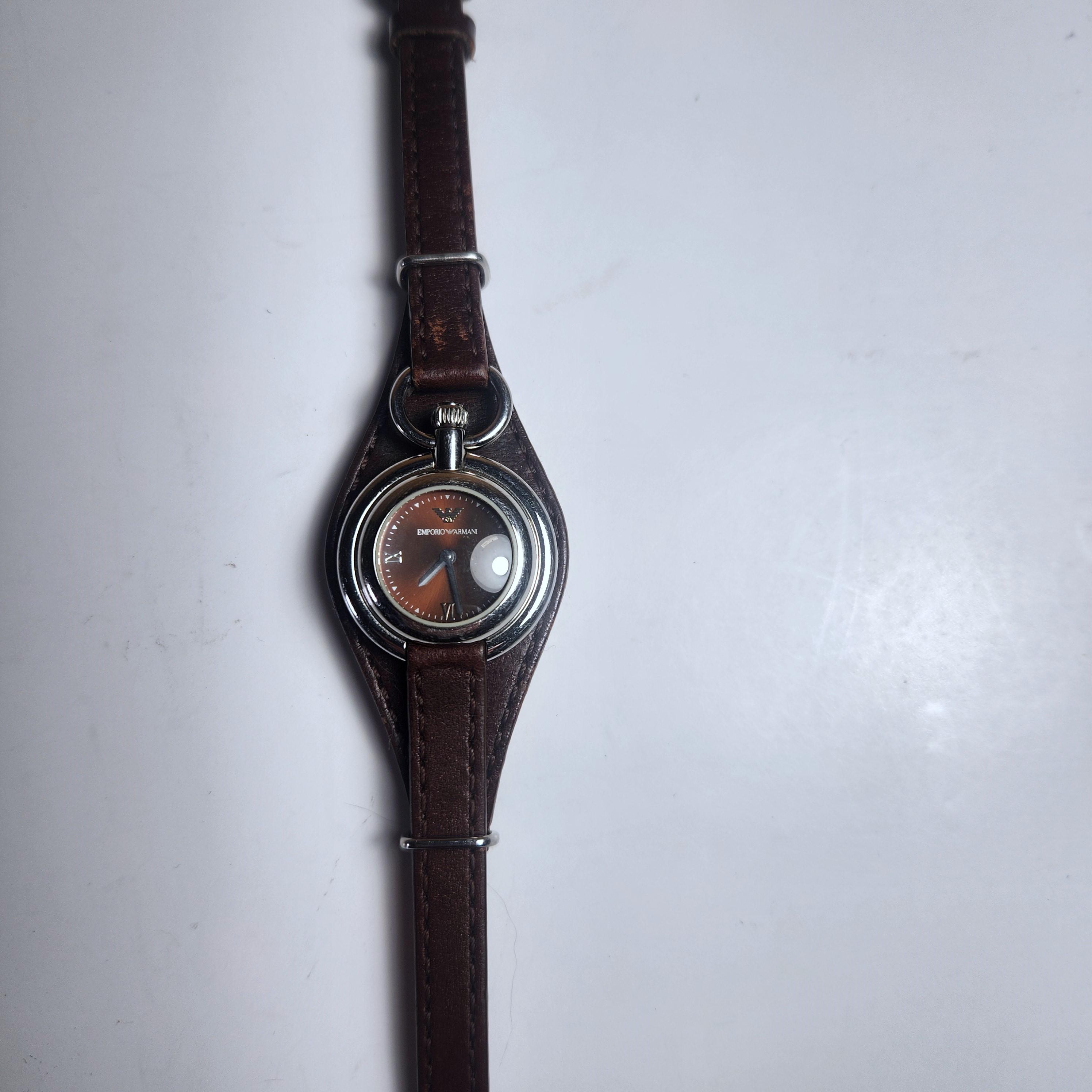 Giorgio Armani Silver and Brown Women\'s Watch Emporio Armani Eco Luxe Two Tone Women main image 2