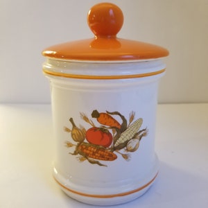 Küchen Vorratsbehälter Gemüse Design Kaffee Küche Vorratsdose Made in Japan 70er Jahre Retro Vintage