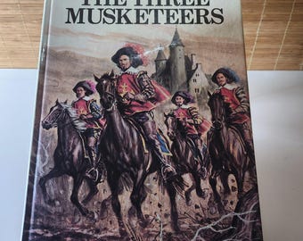 The Three Musketeers by Alexandre Dumas Hardcover World Distributors Manchester