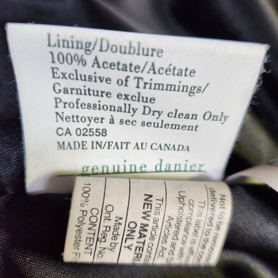 Danier Suede Long Coat Women's Med Genuine Leathe… - image 10