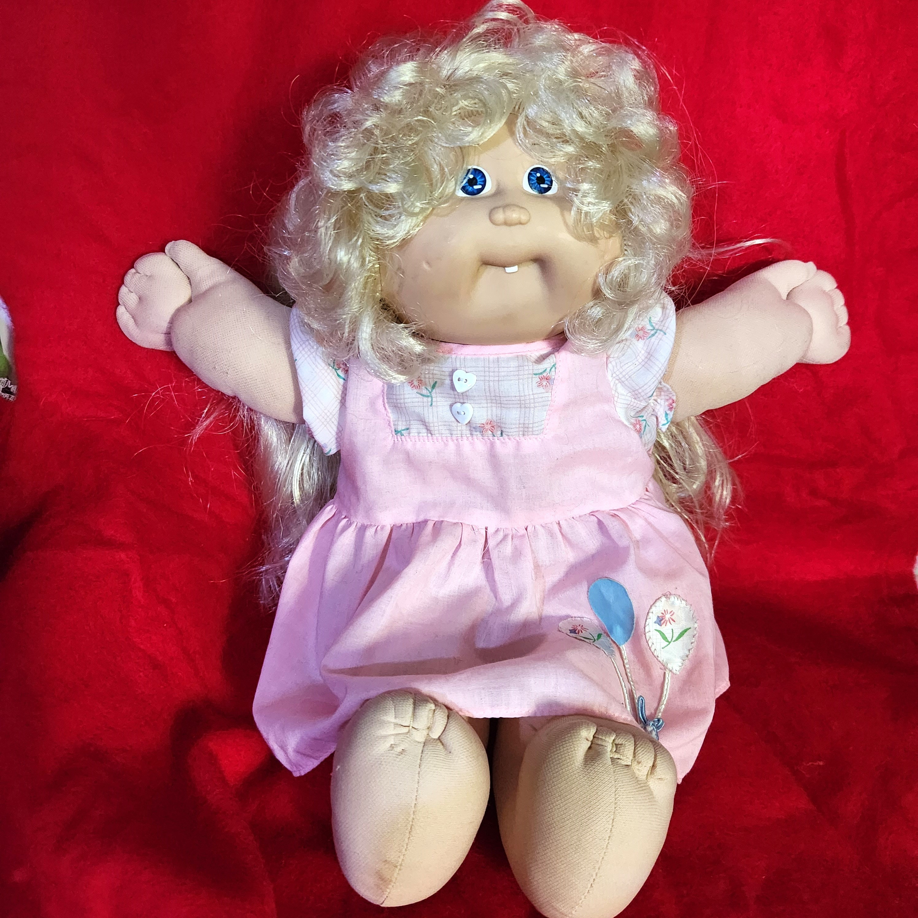 80年代　 ケロッグ ドール 1980s Cornsilk Cabbage Patch Doll - Etsy