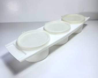 蓋付きヴィンテージタッパーウェア容器 - Etsy 日本