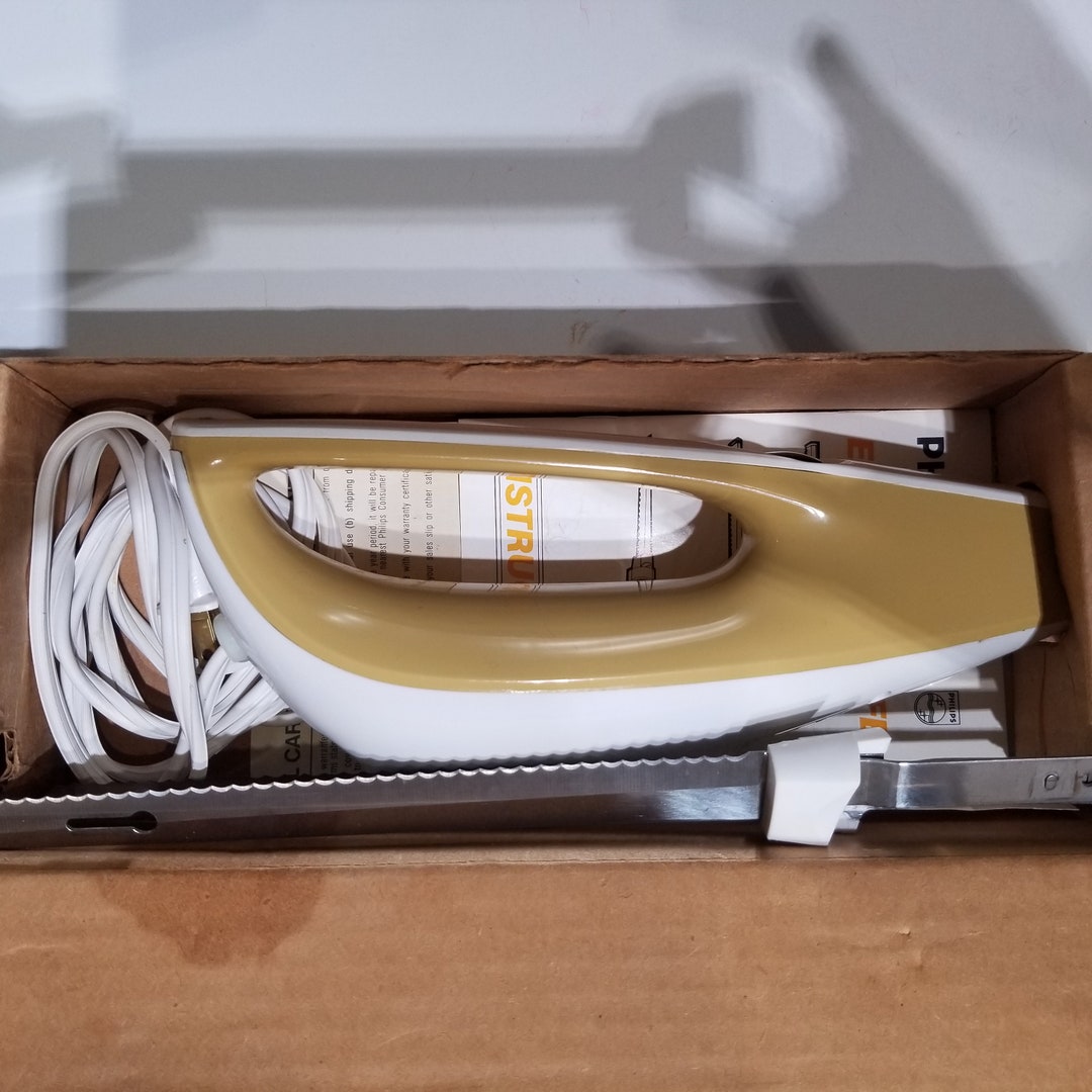 Philips Electric Knife Vintage MCM With Box Instructions Etsy