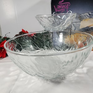 Chip and Dip Bowl Set with Hanger Vintage Collection KIG Group Original box