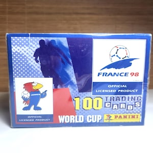 World Cup Soccer 1998 Panini FIFA Cards Sealed Unopened Box Trading Cards