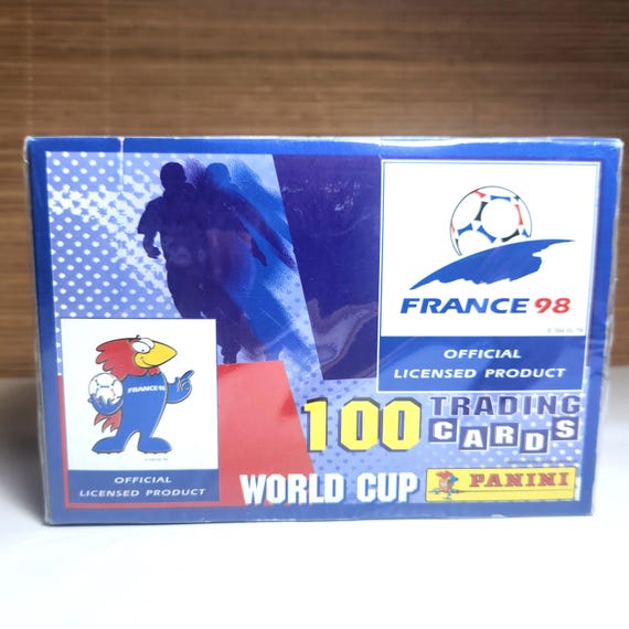 World Cup Soccer 1998 Panini FIFA Cards Sealed Unopened Box