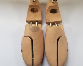 1 Paar Vintage Andersons of Durham Holzschuhspanner-Dehner Größe 9/42