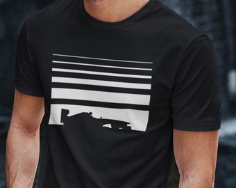 メンズ ハース F1 Tシャツ – モダンモータースポーツ レーシングTシャツ