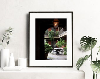 New Orleans Print, French Quarter Print, Cafe Print, New Orleans Wall Art, French Quarter Wall Art, Cafe Wall Art, New Orleans Photo, Cafe