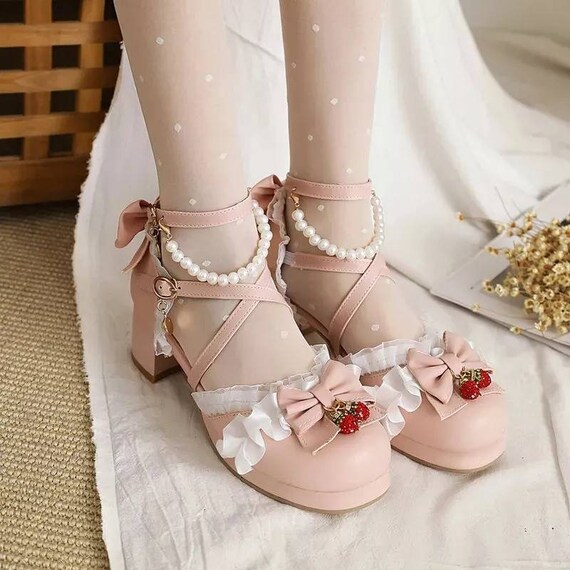 Lolita Heels Mary Jane Shoes Heel 