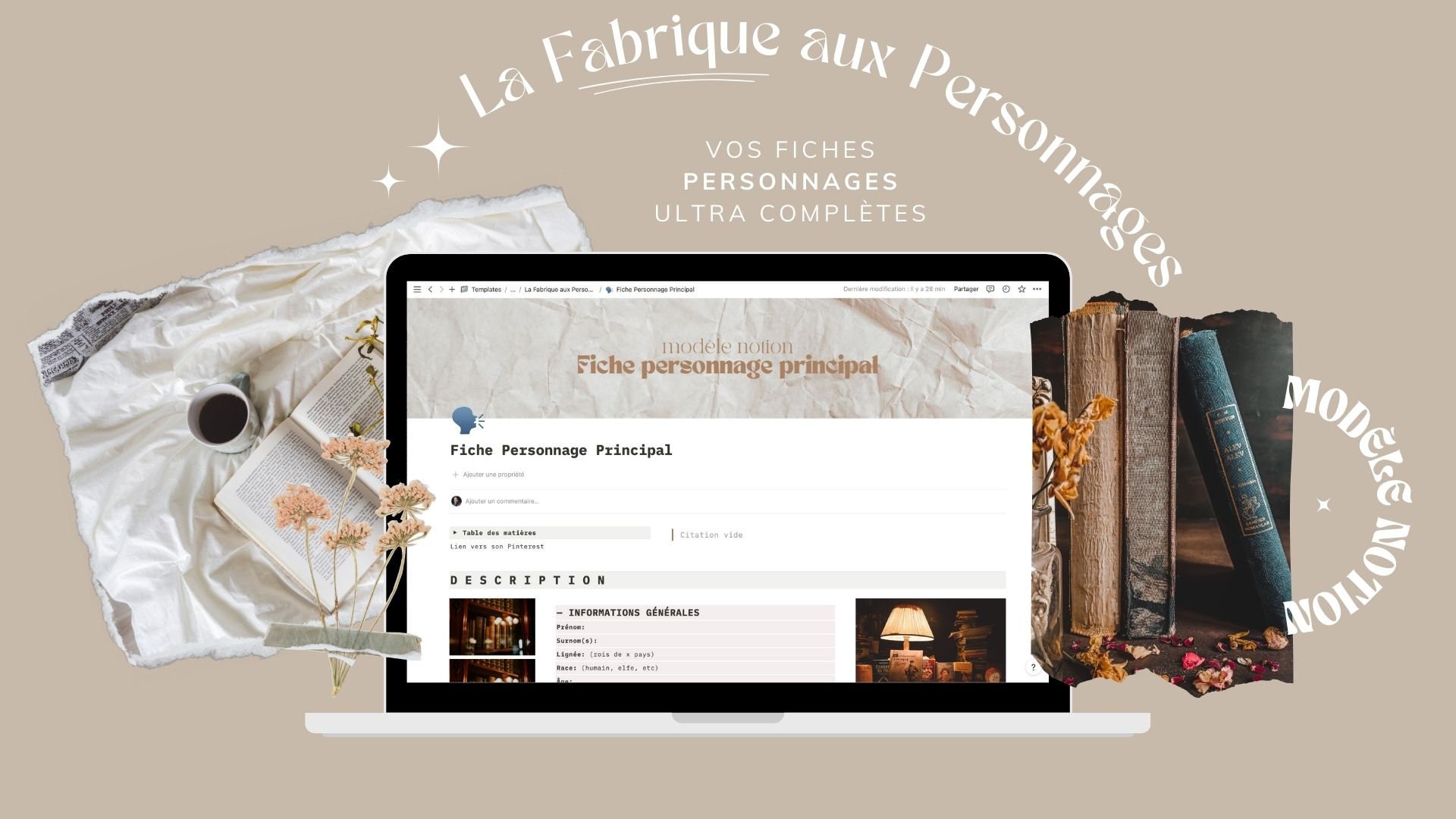 the Character Factory” Notion Model - Etsy, image size:1920x1080