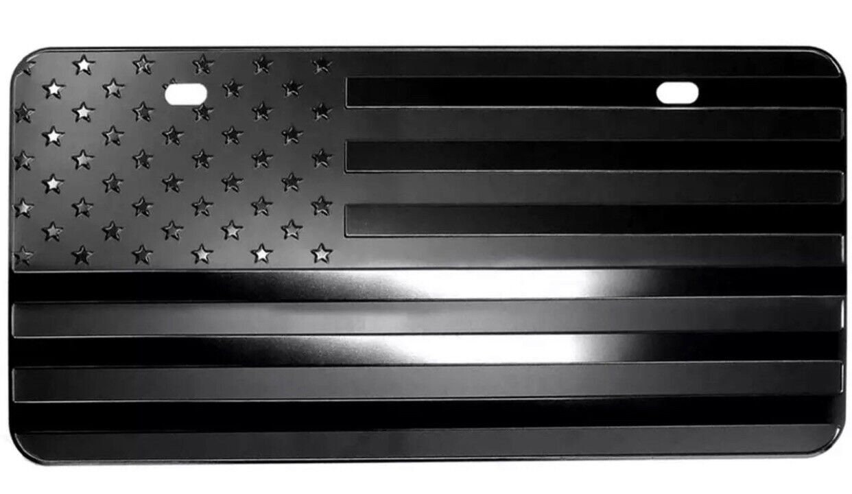 Tactcal Amercan Flag Lcense Plate/ Lcense Plate Frame/amercan Flag