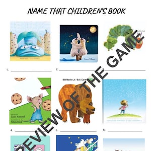 Gioco Baby Shower: dai un nome al libro per bambini
