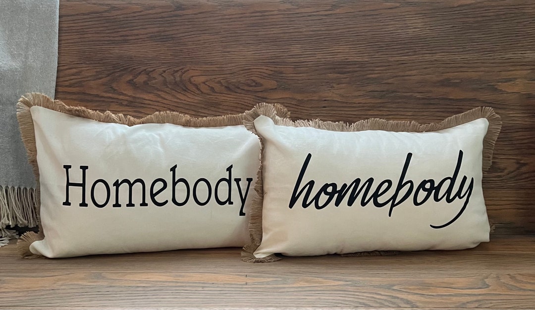 Homebody Pillow Cover Etsy