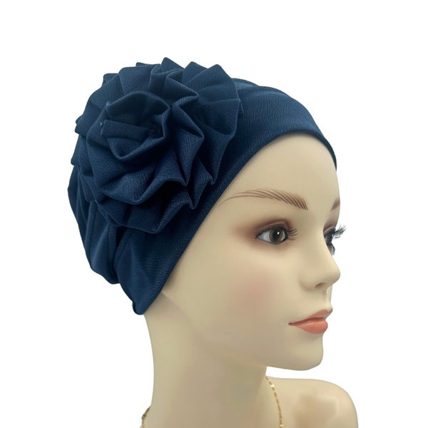 Dressy Chemo Headwear, Cancer Head cover, Chemo Cap, Alopecia Hair Loss Hat, Hat For Chemo Bald Head, Headwear For Alopecia, Turban Hat Gift