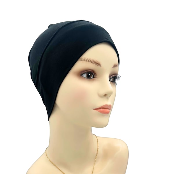 Slip-on Hat For Chemo Bald Head, Chemo Hair loss cover, Small Head Cap, Cancer Head Covering, LightWeight Turban, Alopecia Cap, Chemo Gifts